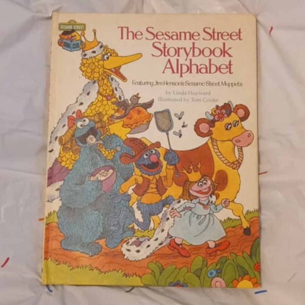 Vintage Sesame Street Storybook Alphabet Book 1980